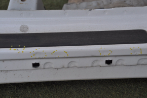 Front quarter right Ford Fusion mk5 13-16 without bracket white with central pillar, pokes