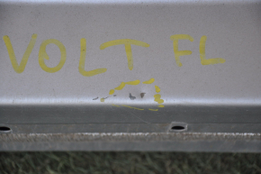 Front quarter left Chevrolet Volt 11-15 silver with central pillar, pokes