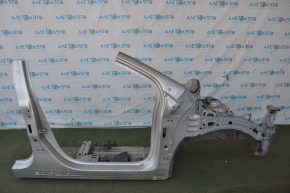 Front right quarter Chevrolet Volt 11-15 silver with central pillar, pokes