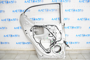 Door bare rear left Lexus CT200h 11-17 silver 1J4, bent, dented