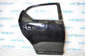 Door bare rear right Lexus CT200h 11-17 black 212, dent
