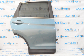 Door assembly rear right Honda CRV 12-16 blue BG62M pokes