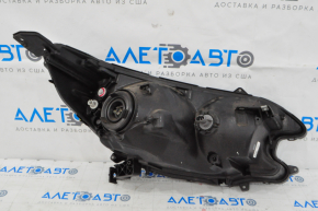 Headlight front left bare Honda CRV 12-14 dorest, broken guide, scratches