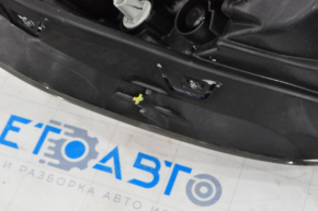 Headlight front left bare Honda CRV 12-14 dorest, broken guide, scratches