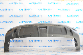 Rear bumper bare Nissan Rogue 17-20 black