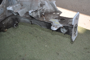 Front left quarter VW Jetta 11-18 USA silver, with central pillar, pokes