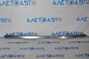 Front bumper molding lower Nissan Rogue 17-20 chrome, sand