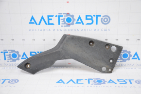 Right rear bumper lip Toyota Prius 30 10-15, fastener torn off, filed down