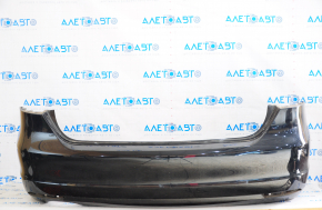 Bare rear bumper VW Jetta 11-14 USA black, scratch