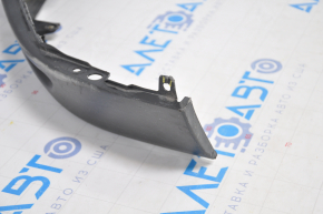Front bumper lip Toyota Highlander 14-16 fasteners torn, grille torn, scratches