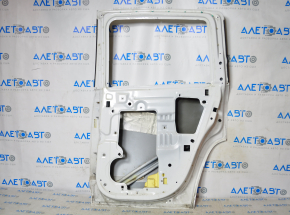 Bare rear right door Jeep Compass 11-16 white PW7, dented at the bottom, bumps