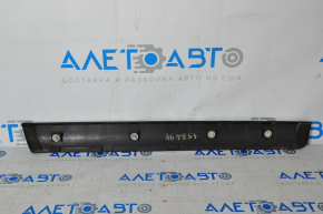 Door trim lower rear right Nissan Rogue 14-20 black, scuffed
