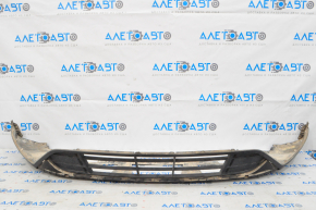 Front bumper lip Ford Escape MK3 17-19 rest, structure is worn, broken