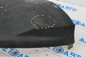 Front bumper lip Ford Escape MK3 17-19 rest, structure is worn, broken