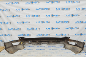 Rear bumper bare Ford Escape MK3 17-19 rest without parking sensors structure, dent, scuffed