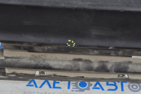 Rear bumper bare Ford Escape MK3 17-19 rest without parking sensors structure, dent, scuffed