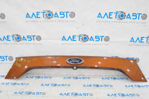 Upper trunk door molding with Ford Escape MK3 17-16 emblem, rest for camera, worn