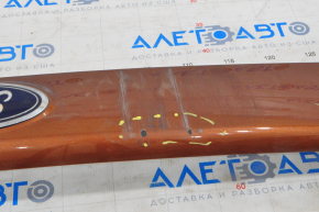 Upper trunk door molding with Ford Escape MK3 17-16 emblem, rest for camera, worn
