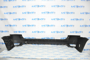Rear bumper bare upper part Jeep Compass 11-16 black, dented
