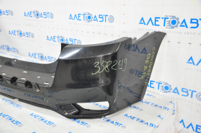 Rear bumper bare upper part Jeep Compass 11-16 black, dented
