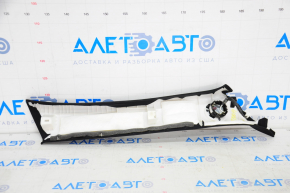 Front pillar trim upper left Lexus CT200h 11-13 black