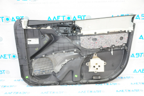 Door trim card front left Toyota Camry v70 18-23 dark gray with gray insert plastic, gray armrest, rubber, for dry cleaning