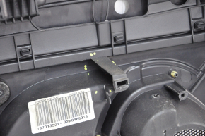 Door trim card rear right Jeep Compass 11-16 black, mechanical window lift, broken fastener