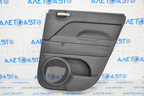 Door trim card rear right Jeep Compass 11-16 black, mechanical window lift, broken fastener
