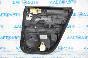 Door trim card rear left Jeep Compass 11-16 black, mechanical window lift
