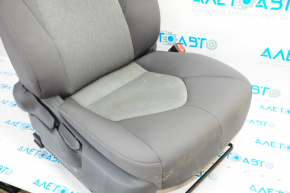 Passenger seat Toyota Camry v70 18-19 without airbag, mechanical, gray cloth, dry-cleanable, rusty frame