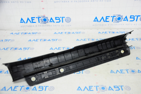Front left door sill plate for Lexus CT200h 11-17 black chrome