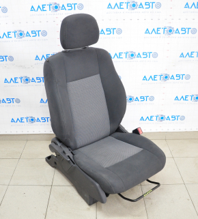 Passenger seat Jeep Compass 11-14 without airbag, mechanical, cloth black