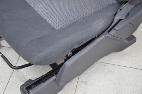 Driver's seat Jeep Compass 11-14 without airbag, mechanical, cloth gray, klom crepe pads