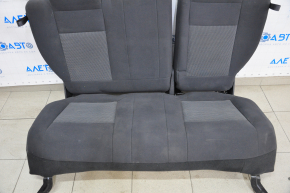 Rear row of seats 2nd row Jeep Compass 11-16 cloth black, dry cleanable