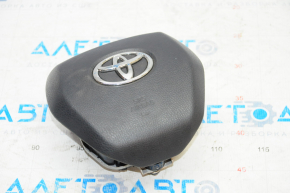 Airbag in steering wheel driver Toyota Camry v70 18-24 black, rusty pyropatron