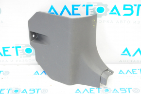Front pillar trim lower right Toyota Camry v70 18-24 black, crack
