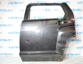 Door bare rear left GMC Terrain 10-17 graphite WA121V dents, bump, blistered paint, rust