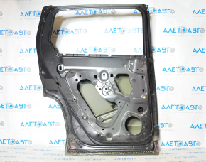 Door bare rear left GMC Terrain 10-17 graphite WA121V dents, bump, blistered paint, rust