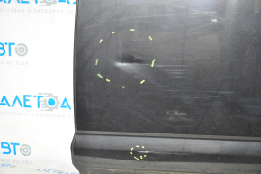 Door bare rear left GMC Terrain 10-17 graphite WA121V dents, bump, blistered paint, rust