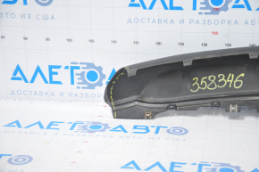 Front bumper lip trim Ford Edge 15-18 pre-rest structure no fragment, tear of fastening, dent