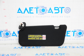 Right visor Lexus CT200h 11-13 black