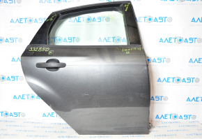 Door assembly rear right Ford Focus mk3 11-18 graphite J7 mechanical glass, small dent