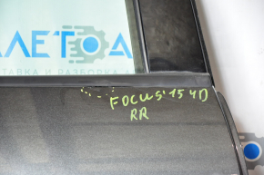 Door assembly rear right Ford Focus mk3 11-18 graphite J7 mechanical glass, small dent