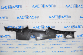Door sill trim right Jeep Compass 11-16 black, scratch, broken fastener
