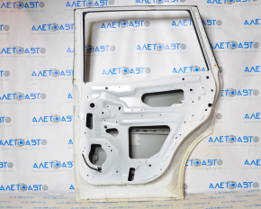 Bare rear right door Nissan Pathfinder 13-20 white QAA, bumps, rust