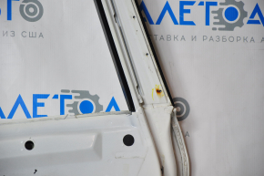 Bare rear right door Nissan Pathfinder 13-20 white QAA, bumps, rust