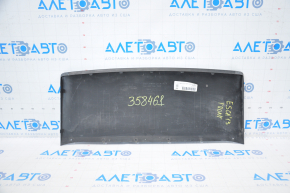 Front bumper lip trim Ford Escape MK3 13-16 prerest black filed, scratches