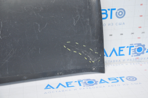 Front bumper lip trim Ford Escape MK3 13-16 prerest black filed, scratches