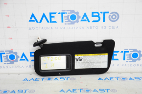 Left visor Lexus CT200h 11-13 black