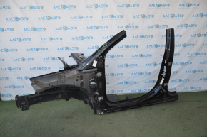 Quarter front left Jeep Compass 11-16 black, with central pillar, dent